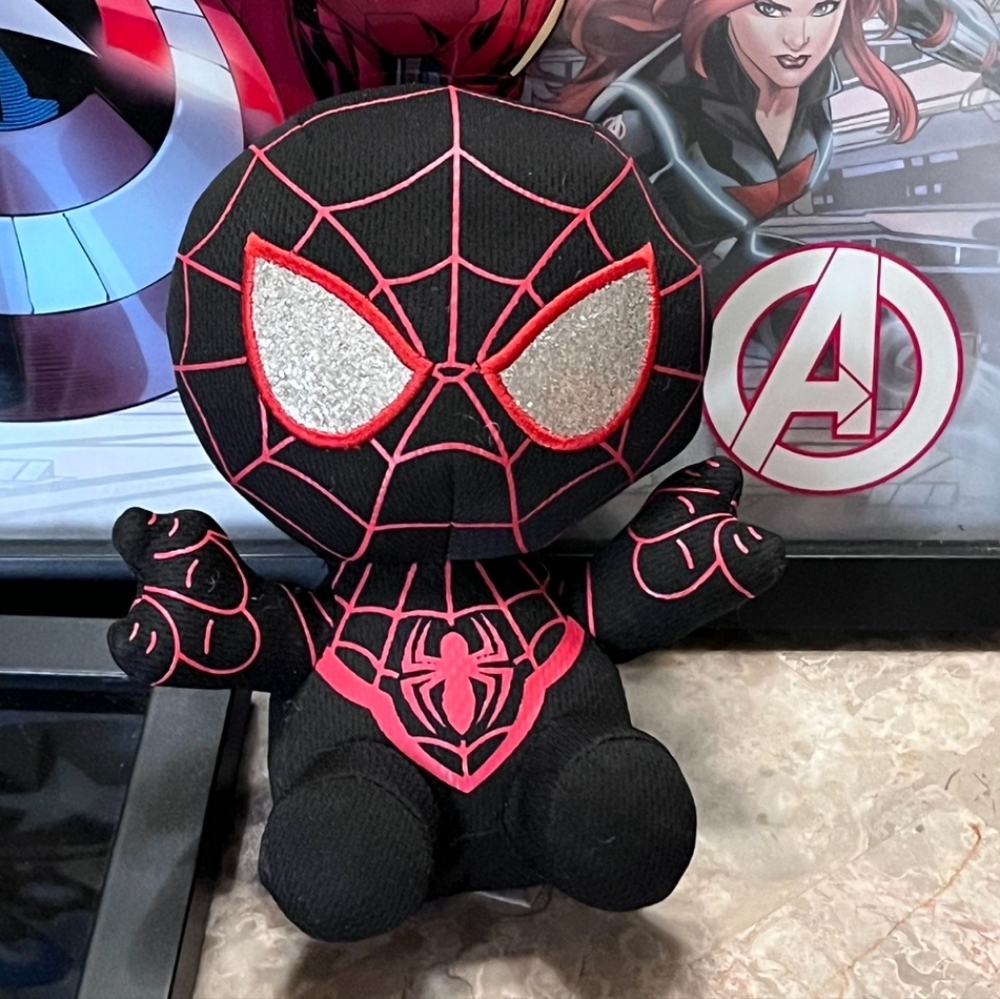 Miles morales beanie baby